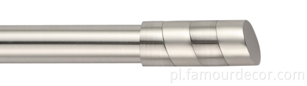 Geometric Cylindrical Curtain Rod